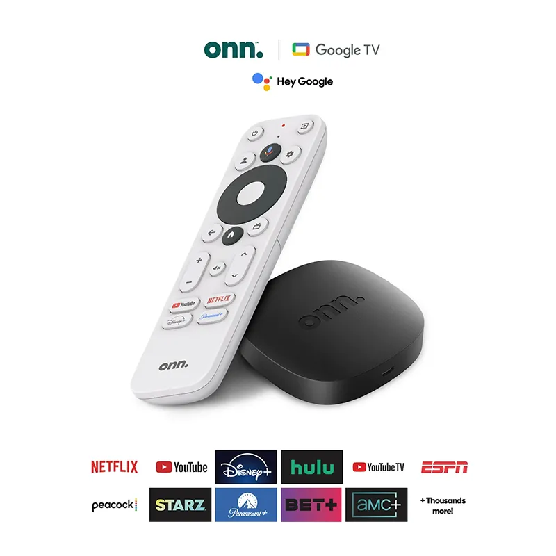 ONN Tv box 4k chrom android Tv box UHD Streaming Device