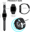 AA b New Tact Smart Watch SIM Slot (Waterproof Android 8.1 GPS)