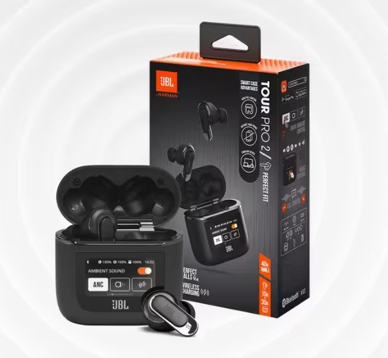 JBL Tour Pro 2  Earbuds Headphones Earphones Active Noise cancellation