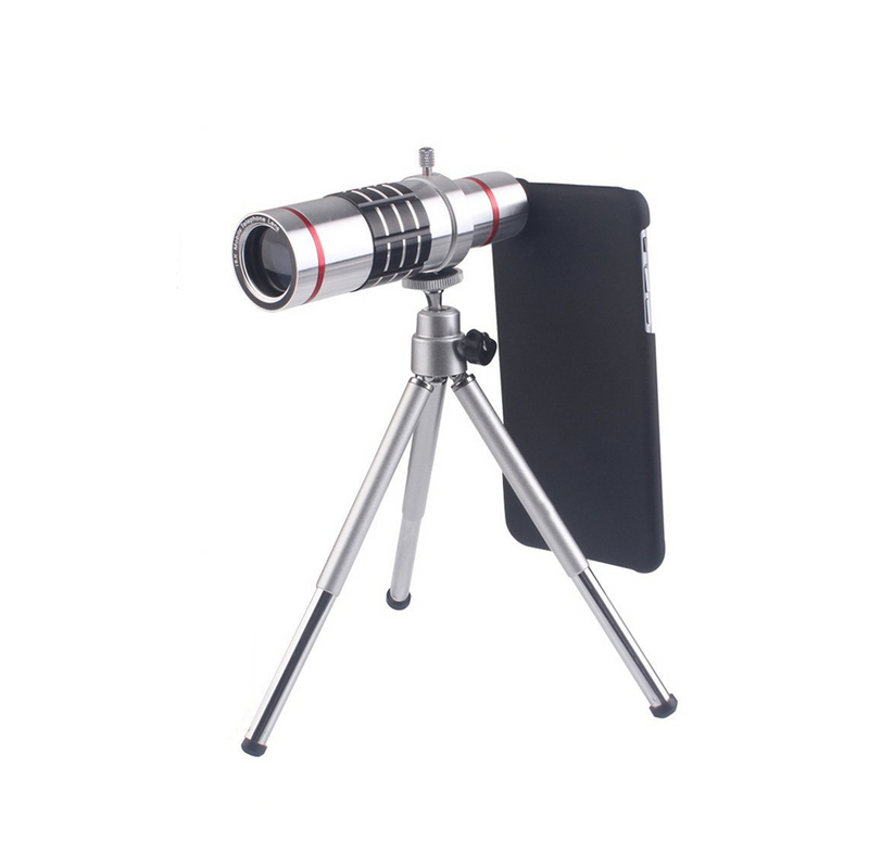 Generic Télescope universel HD avec trépied, Zoom ×18, haute transparence,  pour Smartphone, Support de caméra de téléphone portable à prix pas cher
